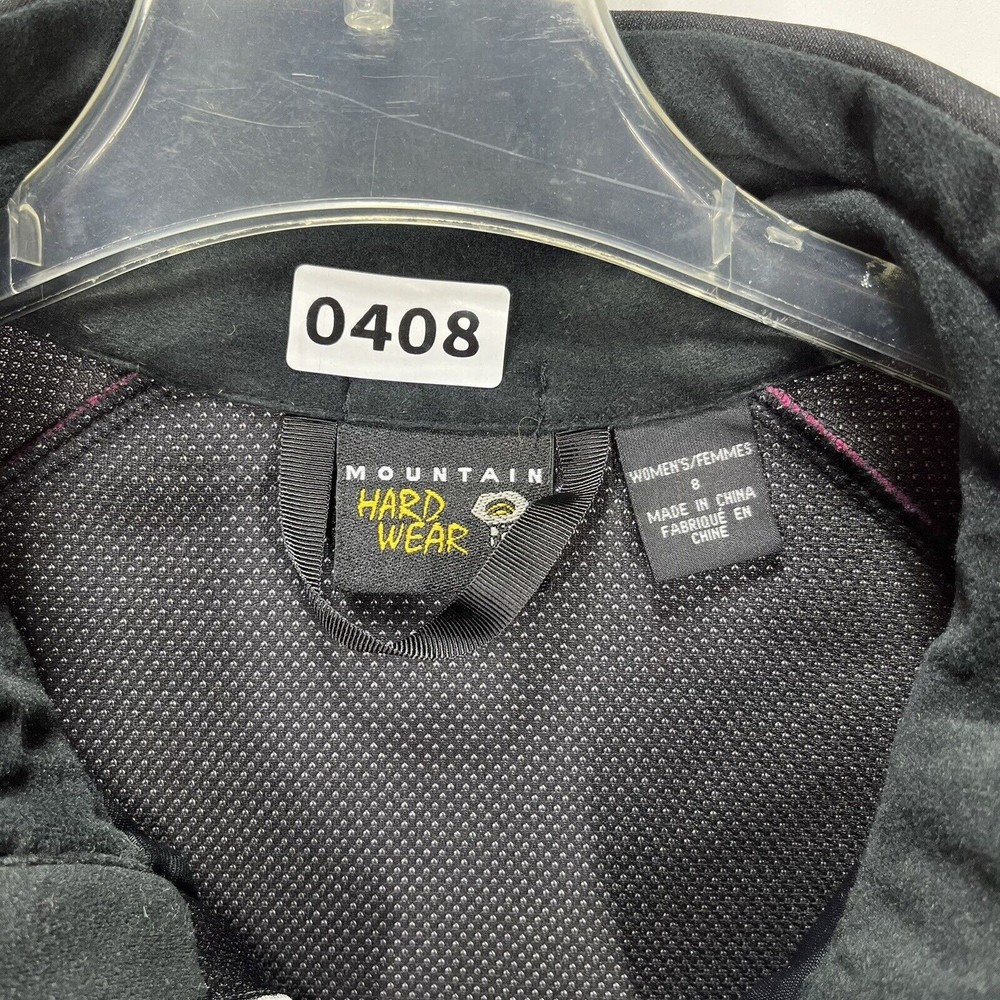Mountain Hardware Womens Jacket Size 8 Pink Long Sleeve Fleece Outdoor Full Zip - Picture 8 of 9